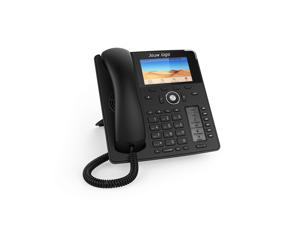Afbeelding Global D785 Customized Desk Telephone Black