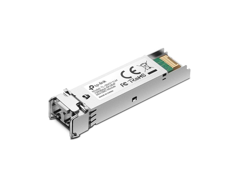 Afbeelding Gigabit Multi-Mode SFP Module SPEC: Multi-mode, MiniGBIC, LC Interface, Up to 550m/275m Distance