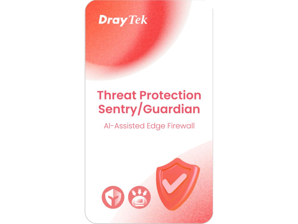 Afbeelding DrayTek Threat Protection licentie Sentry (5 jaar)
