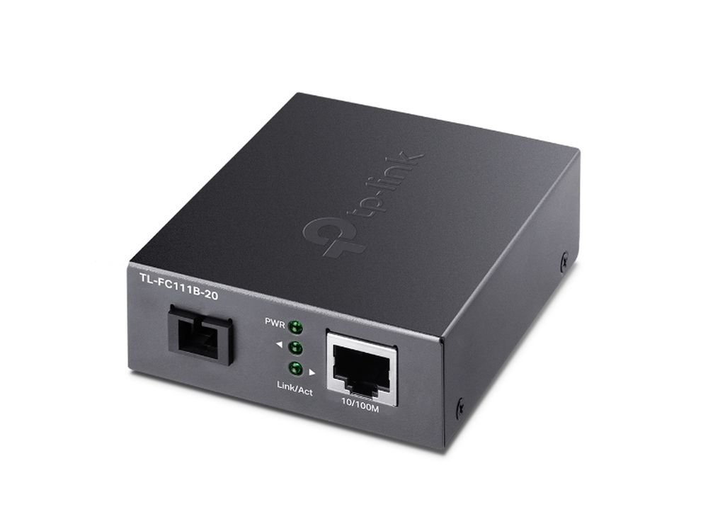 Afbeelding 10/100 Mbps RJ45 to 100 Mbps Single-mode SC WDM Bi-Directional Fiber Converter