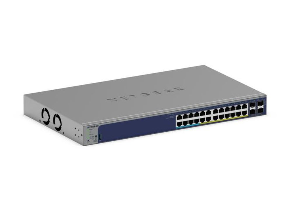 Afbeelding 24P GE POE++ SMART SWTH W/10G SFP+ (GS728TXUP)