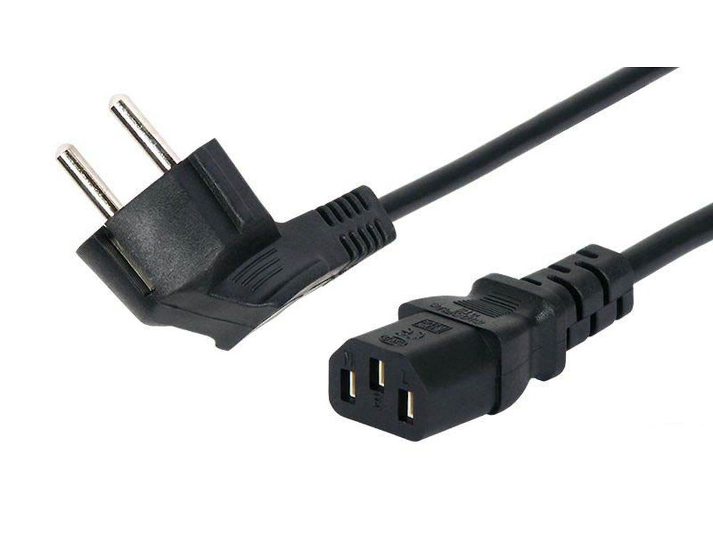 Afbeelding Euronet cable 230V 1,5m zwart