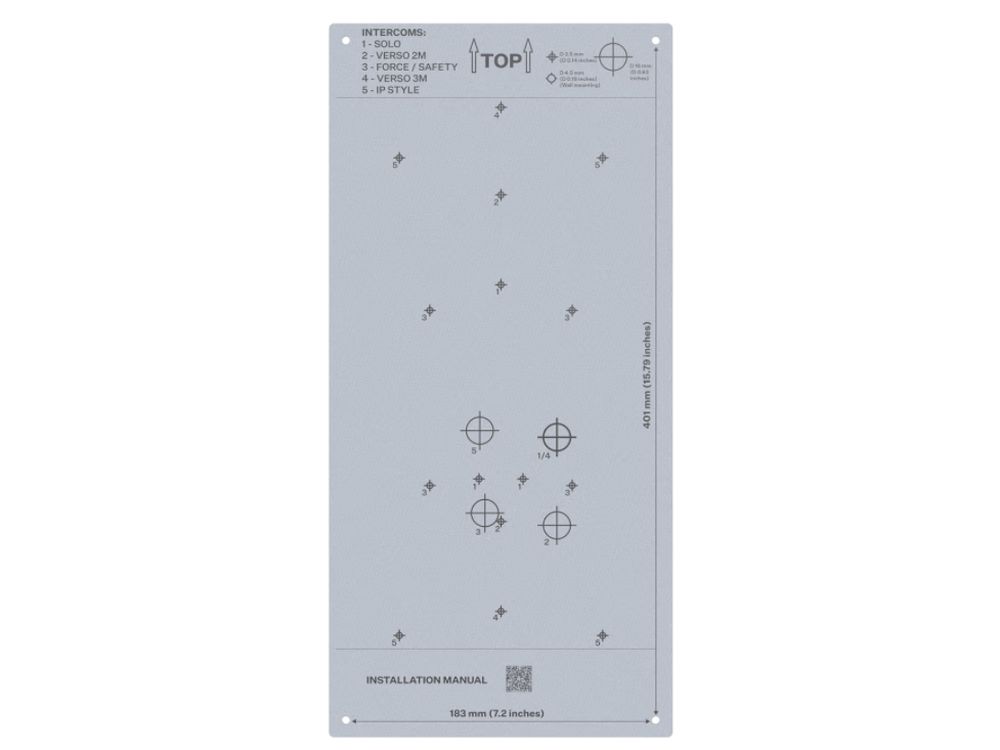Afbeelding 2N Retrofit Intercom Cover Plate – Medium