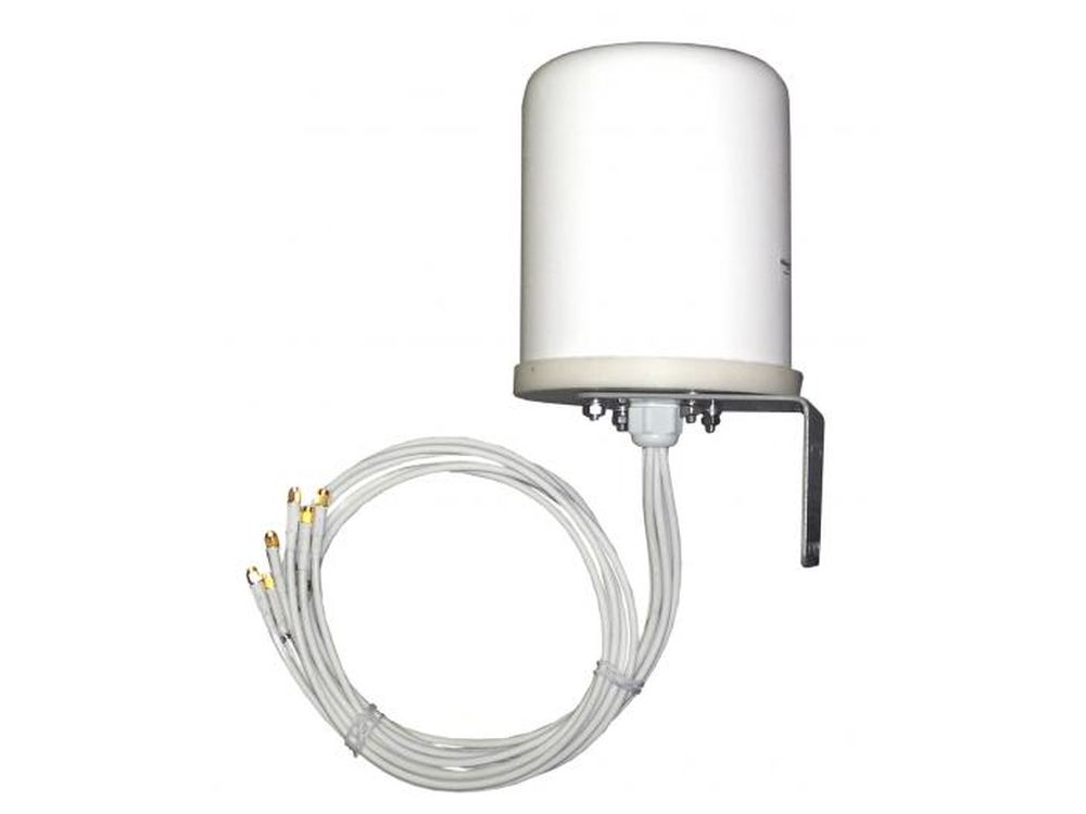 Afbeelding 6 dBi Omnidirectional Wi-Fi Antenna with 6 RPSMA Plugs