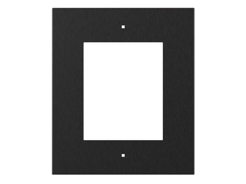 Afbeelding 2N Inbouw installatie frame voor 1 module (zwart) black (9155014 nodig)