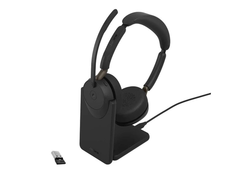 Afbeelding Jabra Evolve3 65 Mono, LINK 390a, UC, Stand