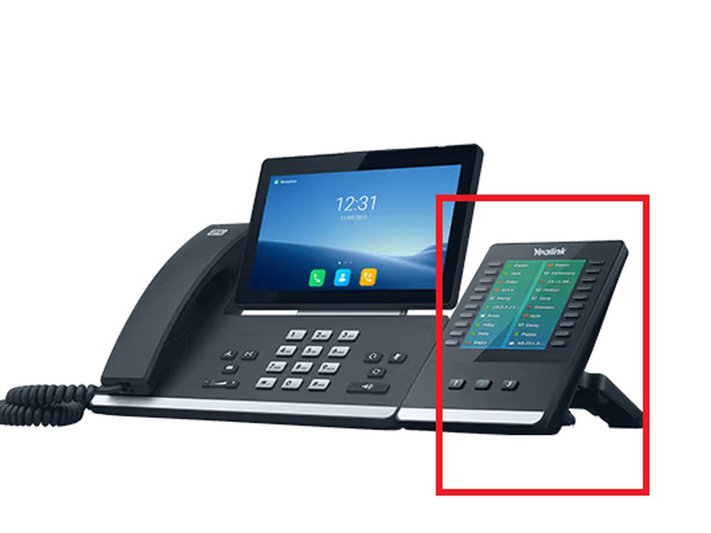 Afbeelding 2N® IP Phone D7A - extender module