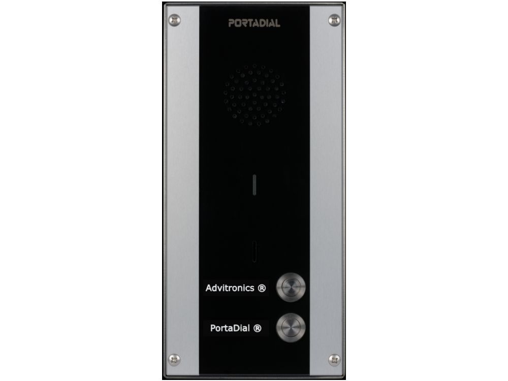 Afbeelding PortaDial LTE 2DK, Deurtelefoon met 2 drukknoppen voorzien van geintegreerd LTE interface