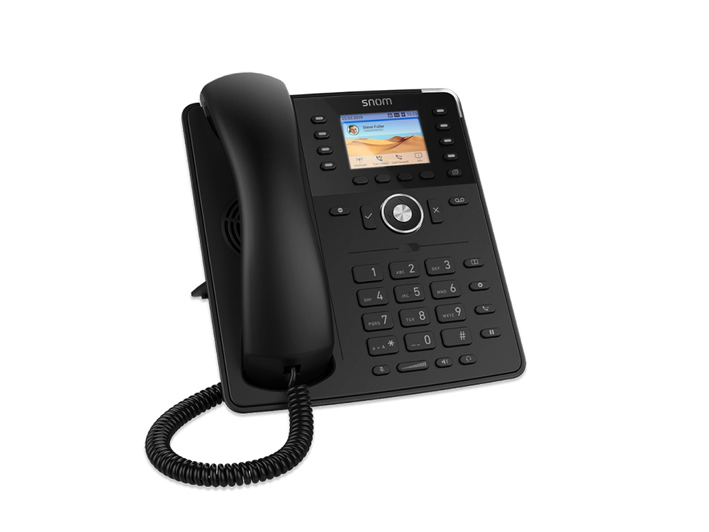 Afbeelding Global D735 Customized Desk Telephone Black