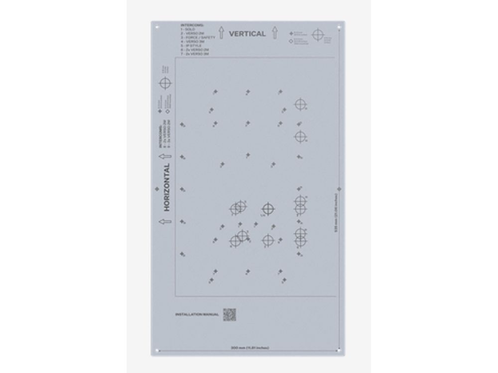 Afbeelding 2N Retrofit Intercom Cover Plate – Large