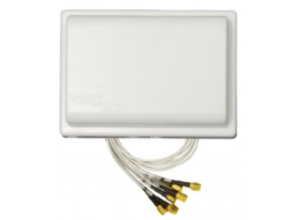 Afbeelding 2.5/4 dBi Omnidirectional Wi-Fi Mini Ceiling Mount Antenna with 6 RPSMA Plenum l