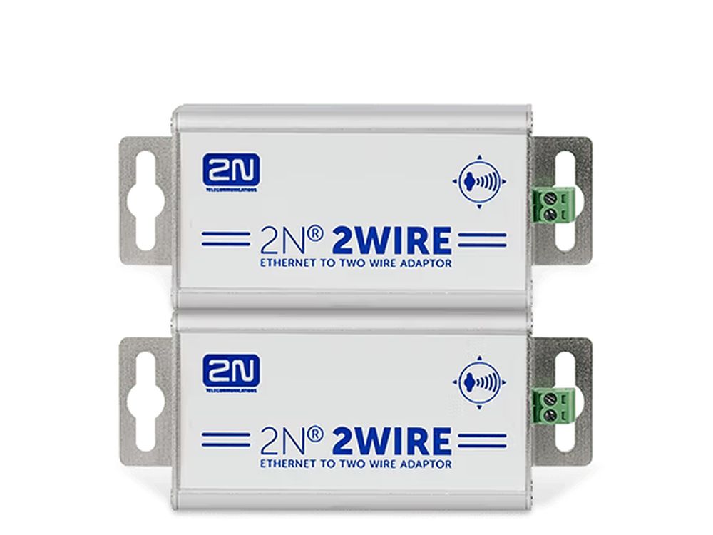 Afbeelding 2N® 2Wire 2 pieces set with UK power supply plug
