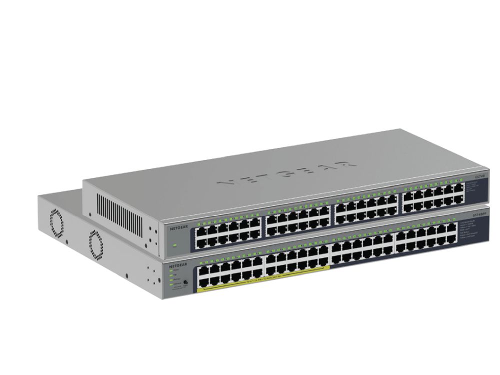 Afbeelding 48PT GIGE UNMANAGED RACKMOUNT SWCH (GS748)