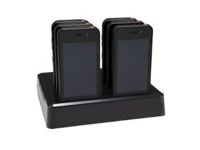 Afbeelding 6-slot desktop cradle charger for 92-series handse Includes power supply for Europe