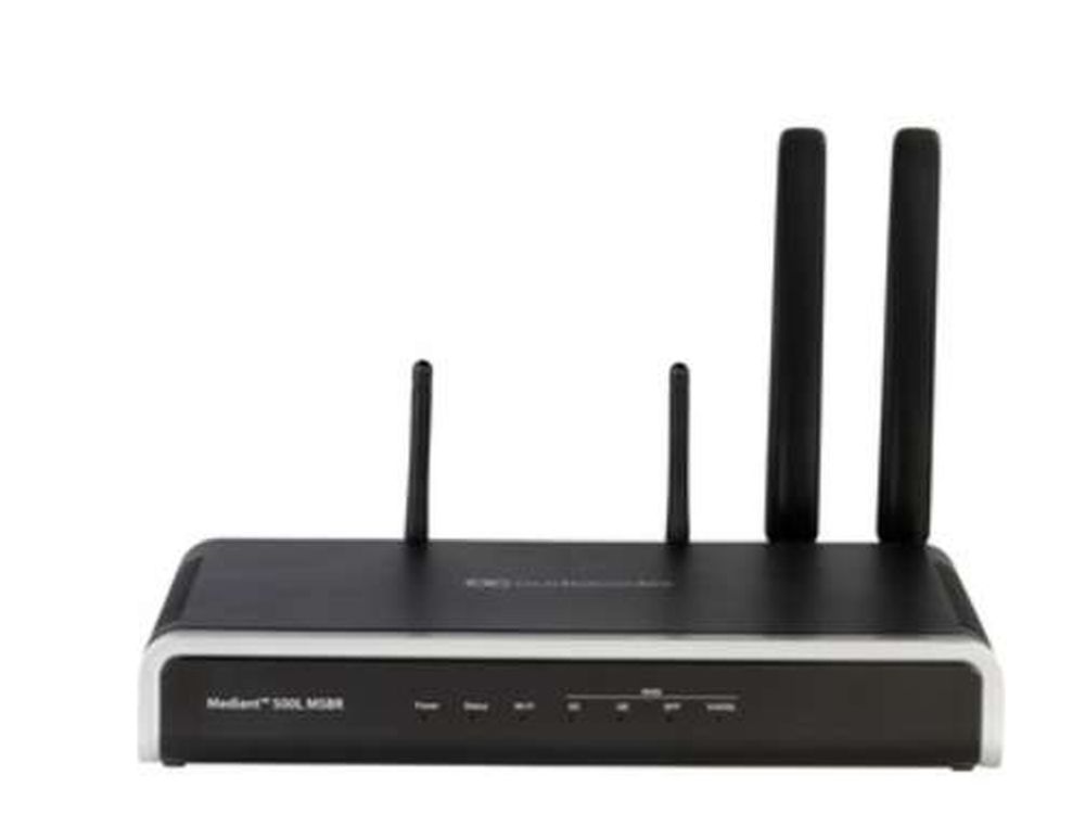 Afbeelding Mediant 500L with ADSL/VDSL Vectoring plus, (EU) 1000Base-T, dual-mode SFP & 3G/4G WAN Interfaces.