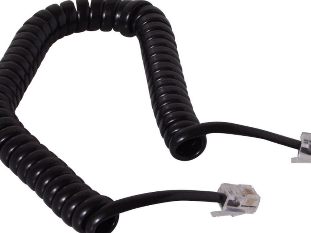 Afbeelding BLACK 3M TELEPHONE LINE CORD - RJ11
