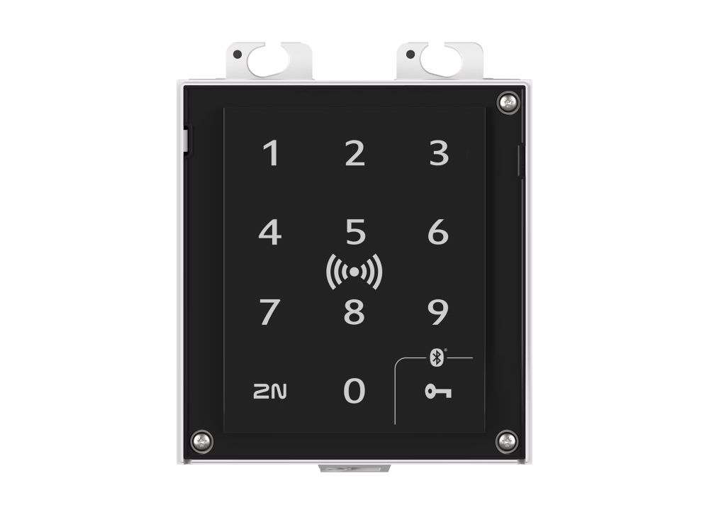 Afbeelding 2N® Access Unit 2.0 Touch keypad & RFID 125kHz 125kHz, Seos® Compatible  13.56MHz, NFC, PICard