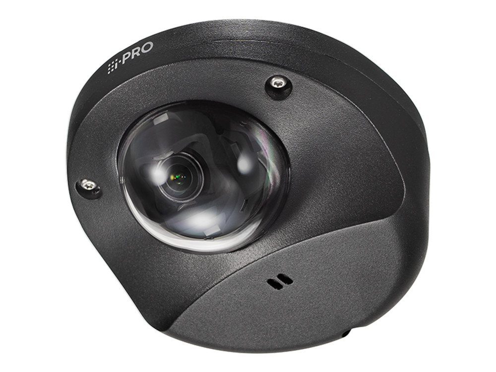 Afbeelding 2MP Compact Dome camera outdoor IR LED (black) 2.4 mm lens