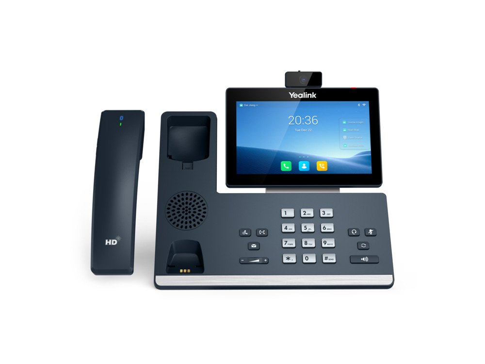 Afbeelding SIP-T58W Pro met camera draadloze handset