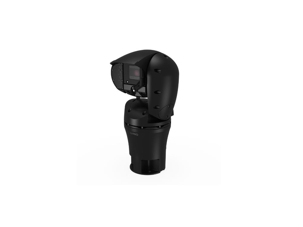 Afbeelding 4K PTZ dome camera (black) outdoor (30x zoom) with AI engine 4.25 - 135 mm lens