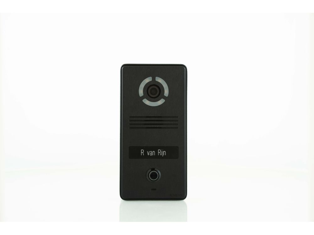 Afbeelding Robin SlimLine SIP, IP camera, Onyx Black, 1 toets (inbouw)