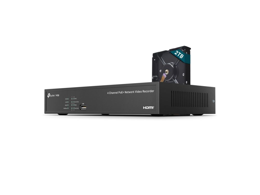 Afbeelding VIGI NVR1004H-4P-2TB