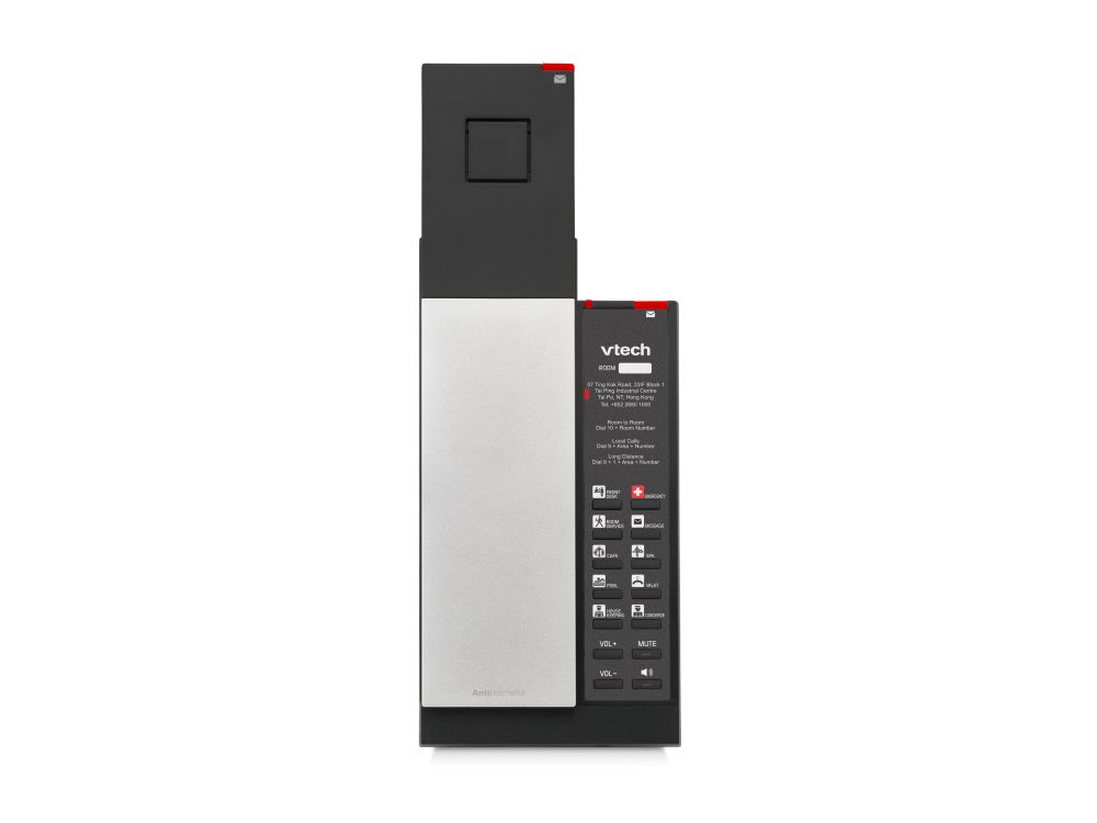 Afbeelding NG-A3412 Silver & Black (10 Keys) 1-Line Analog Cordless Phone ,10 programmable Keys
