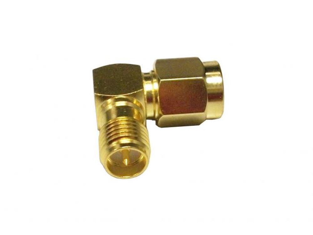 Afbeelding RPSMA Plug to Right Angle RPSMA Jack Adapter