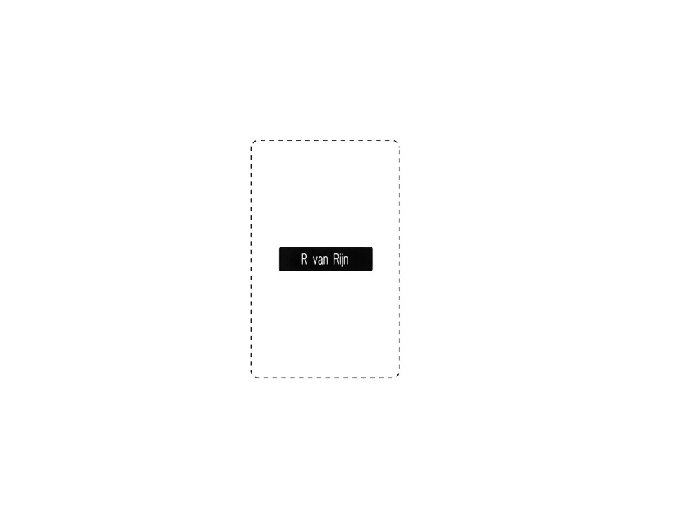 Afbeelding Naamlabel ProLine 2V/4V, ProLine SIP Compact incl. graveren