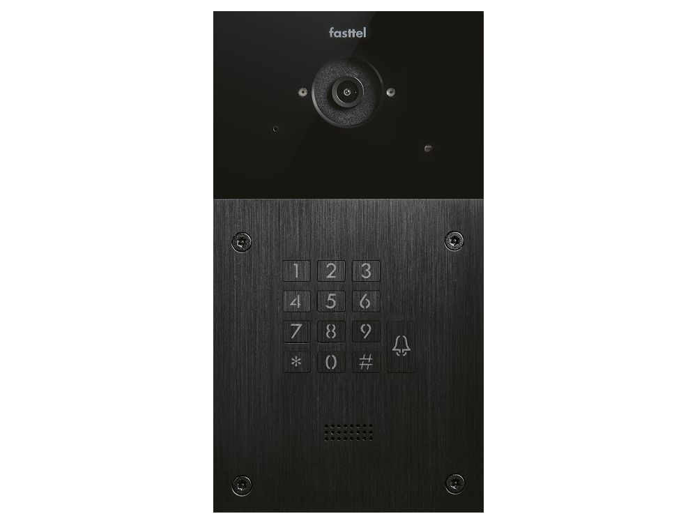 Afbeelding Doorphone Entry 1 knop keypad+Camera t.b.v. uitbreiding kit