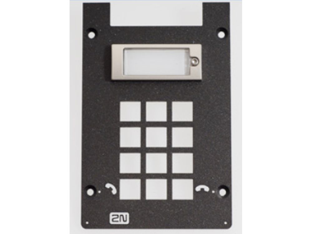 Afbeelding 2N® IP Force - front panel 1 button, keypad ready