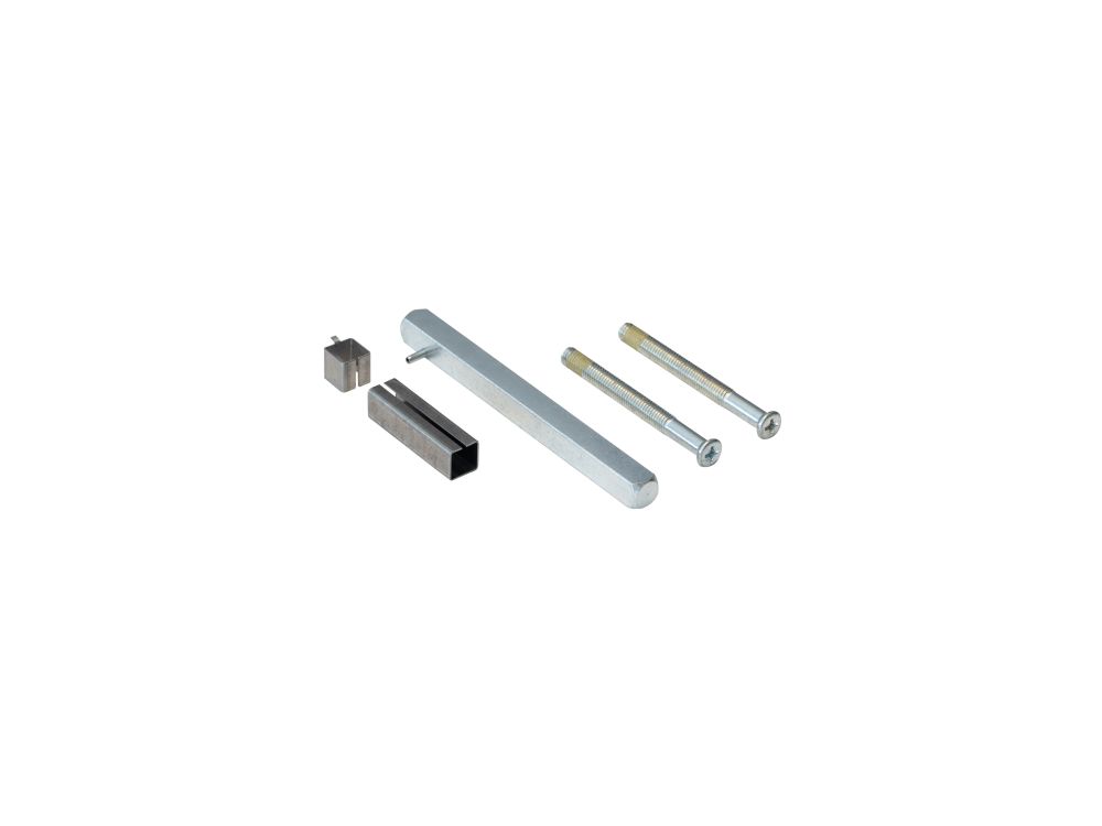 Afbeelding 2N Fortis Handle - Spindle with screws set 7mm, 75 - 83mm