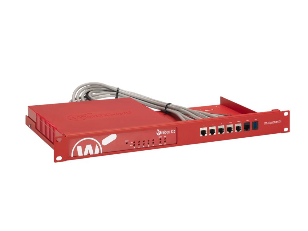Afbeelding Rackmount WatchGuard T20 - T25 - T40 - T45  [PoE] Shielded